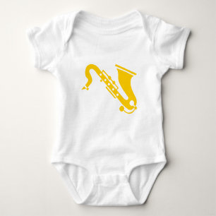 Camiseta Saxofone - Amber