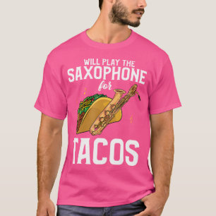Camiseta Saxofone Barítono Engraçado Vai Tocar Saxofone Par