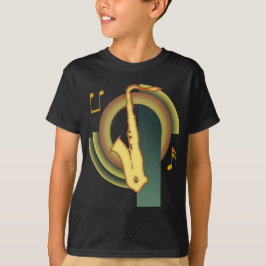 Camiseta Saxofone Deco