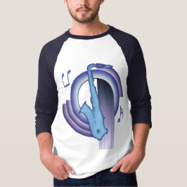 Camiseta Saxofone Deco2
