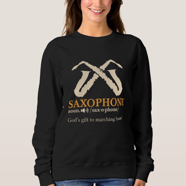 Camiseta Saxofone - Definição Saxofônica (Frente)