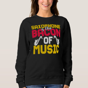 Camiseta Saxofone é o bacon da música