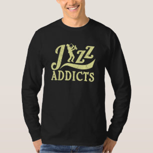 Camiseta Saxofone Jazz Music Jazz Addicto