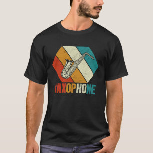 Camiseta Saxofone Player Music Jazz Tenor 3