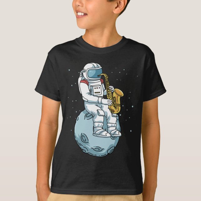 Camiseta Saxofone Saxofonista Oferta Música saxofone jazz (Frente)