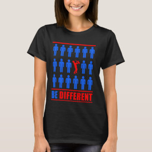 Camiseta Saxofone - Seja diferente