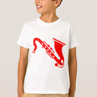 Saxofone - Vermelho