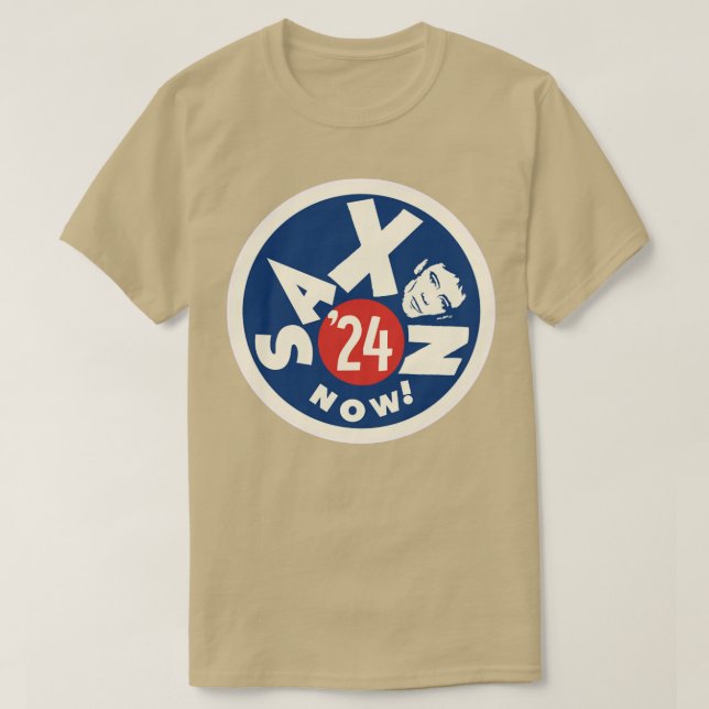 Camiseta Saxon Now (Frente do Design)