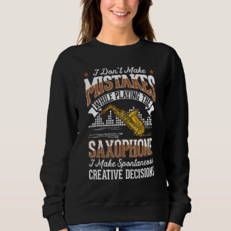 Camiseta Saxophone Creative Decisions Saxophonist 3