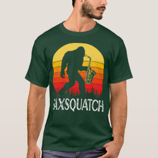 Camiseta Saxsquatch Retro Sunset