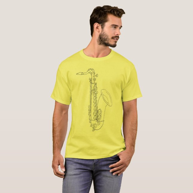 Camiseta Saxy (Frente Completa)