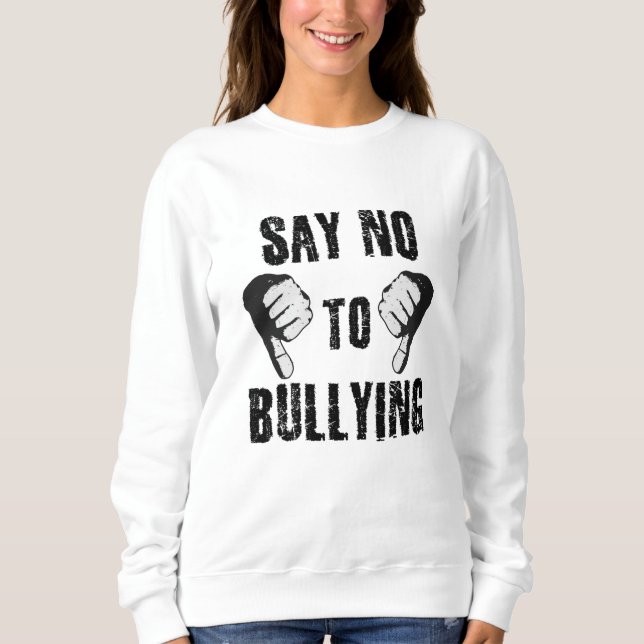 Camiseta Say No to Bullying (Frente)
