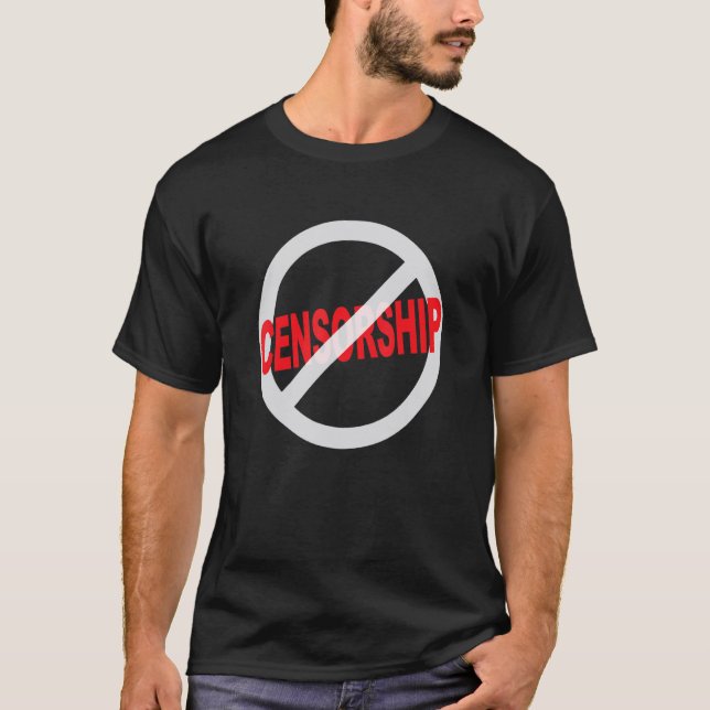 Camiseta Say No to Censorship (Frente)