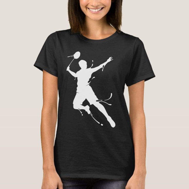 Camiseta Sayings For Badminton  Men Women Family Friends (Frente)