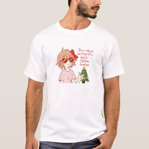 Camiseta Sayori One more thing left to hang for Christmas
