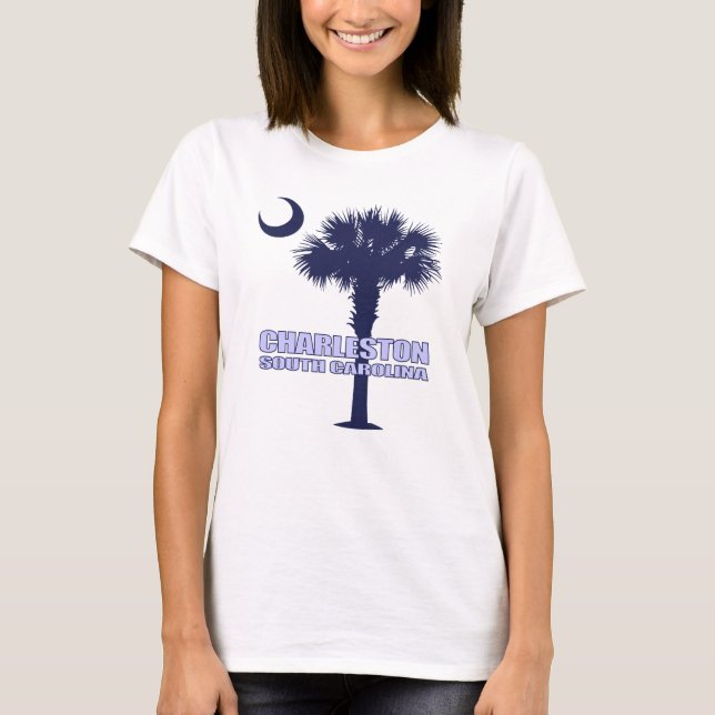 Camiseta SC Palmetto & Crescent (Charleston) (Frente)