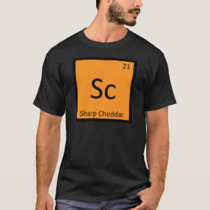 Camiseta Sc - Química do Queijo Cheddar Afiado Tabela Perió