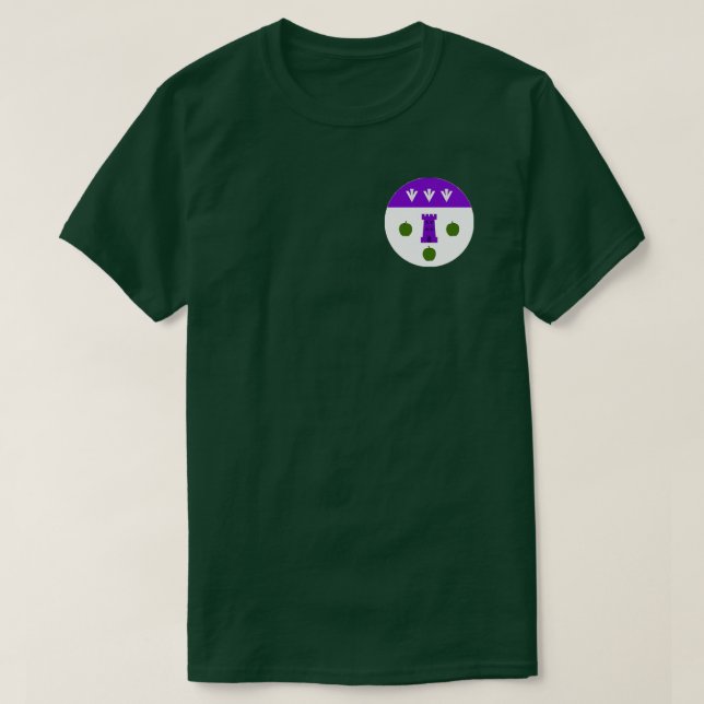 Camiseta SCA Caer Gelynniog (Frente do Design)