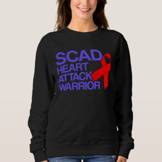 Camiseta SCAD Heart Attack Survivor Warrior Awareness