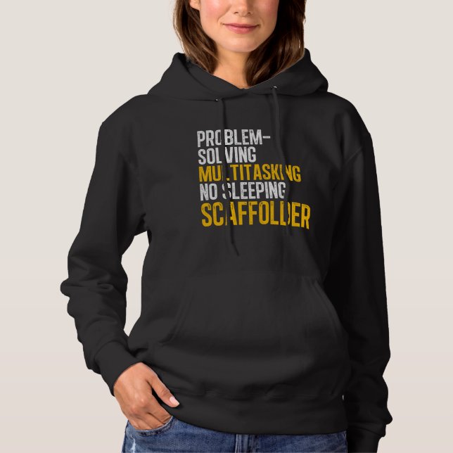 Camiseta Scaffolder Resolvendo ScafddowBuilder Scaffolding (Frente)