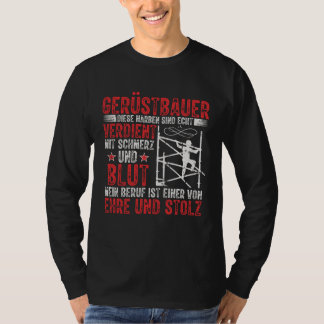 Camiseta Scaffolding Manager Craft Scaffolder
