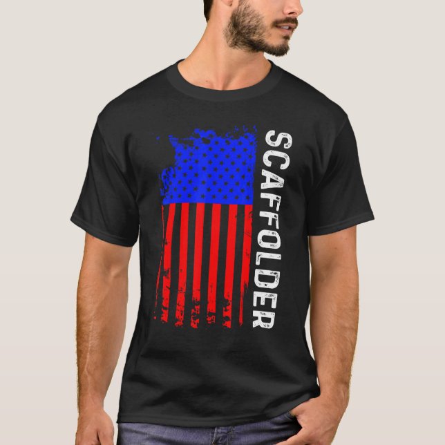 Camiseta ScafFolha Mentoring ScafdBase Builder Scaffolding (Frente)