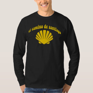 Camiseta Scallop Shell Camino De Santiago