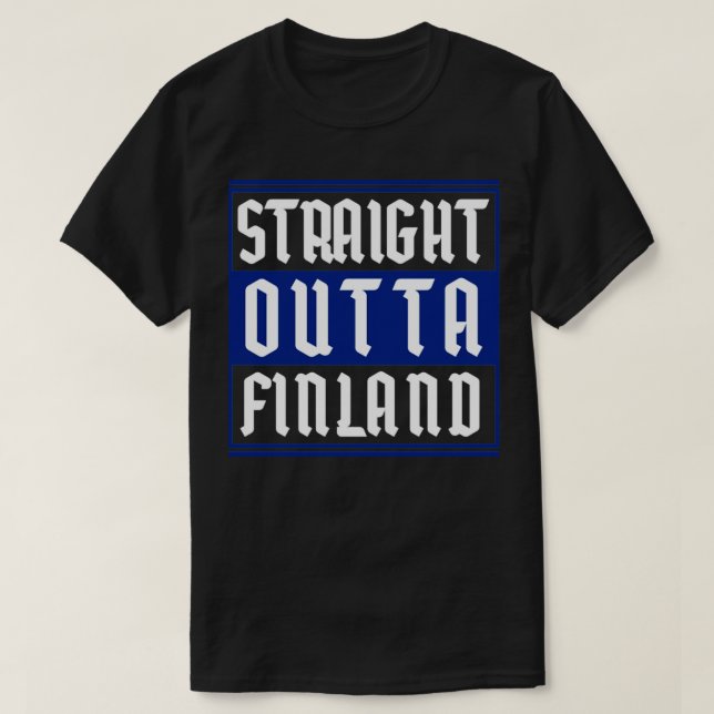 Camiseta Scandinavia Lover Gift Finlândia (Frente do Design)
