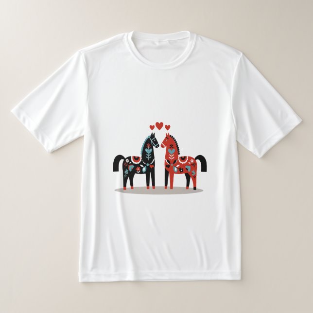 Camiseta Scandinavian horses (Postura )