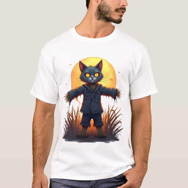 Camiseta Scarecrow Cat Sentinel (Frente)