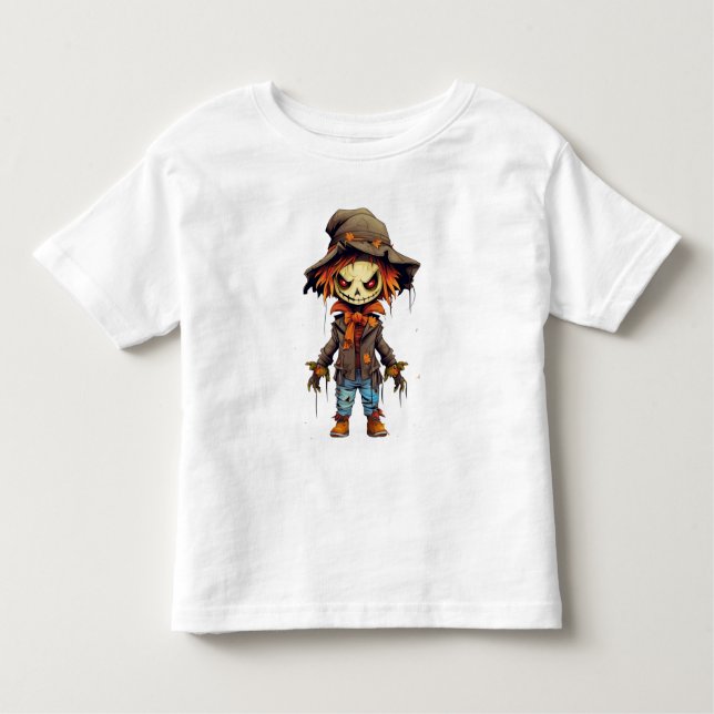 Camiseta Scarecrow Halloween (Frente)