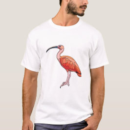 Camiseta Scarlet Ibis Bird