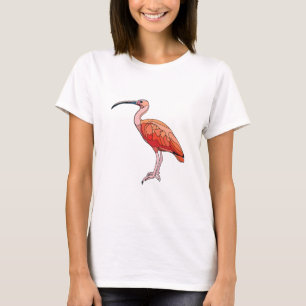 Camiseta Scarlet Ibis Bird