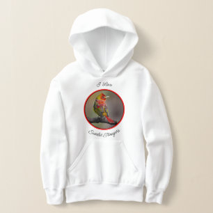 Camiseta Scarlet Tanager Molting - Fotografia original