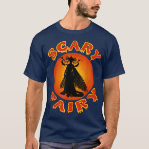Camiseta Scary Fairy Madrinha Legal do Halloween Trick ou T