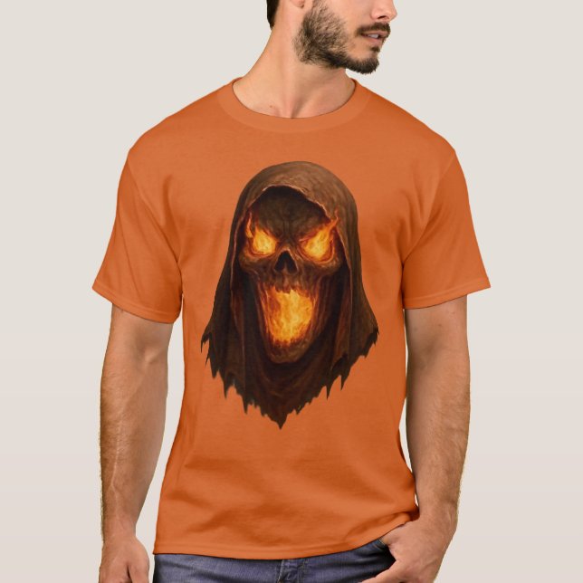 Camiseta Scary Halloween Ghost (Frente)