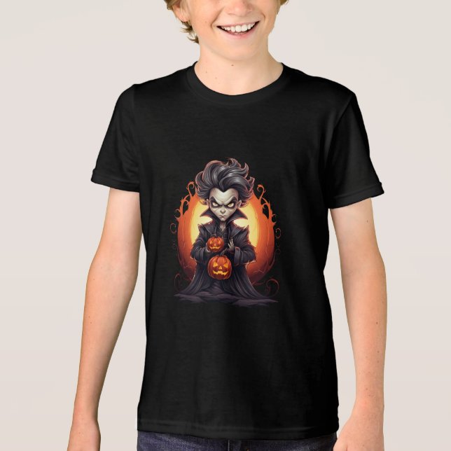 Camiseta Scary Halloween Vampire (Frente)