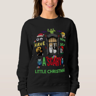 Camiseta Scary Little Christmas Horror Holiday Design  
