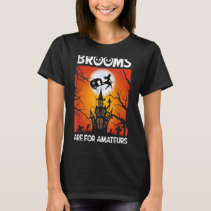 Camiseta Scary Spooky Halloween Assombrado Castelo Noite de