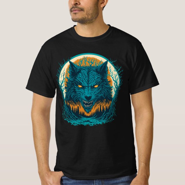 Camiseta Scary Werewolf (Frente)