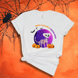 Camiseta Scary Yorkshire Terrier Halloween Full Moon TSirt