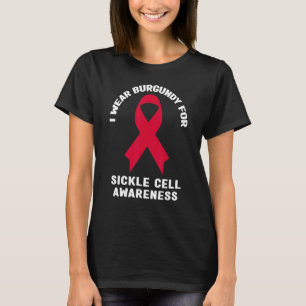 Camiseta Scd Eu Visto Burgundy Para Sensibilizar Células Fa