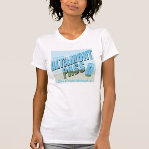 Camiseta Scenic Altamont Pass Commute Viagem Parody