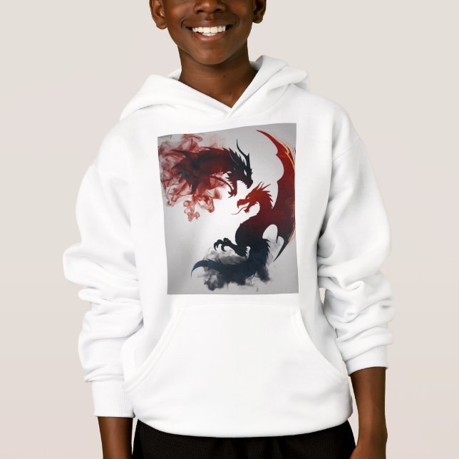 Camiseta Scenic Dragon Smoke Fantasy (Frente)