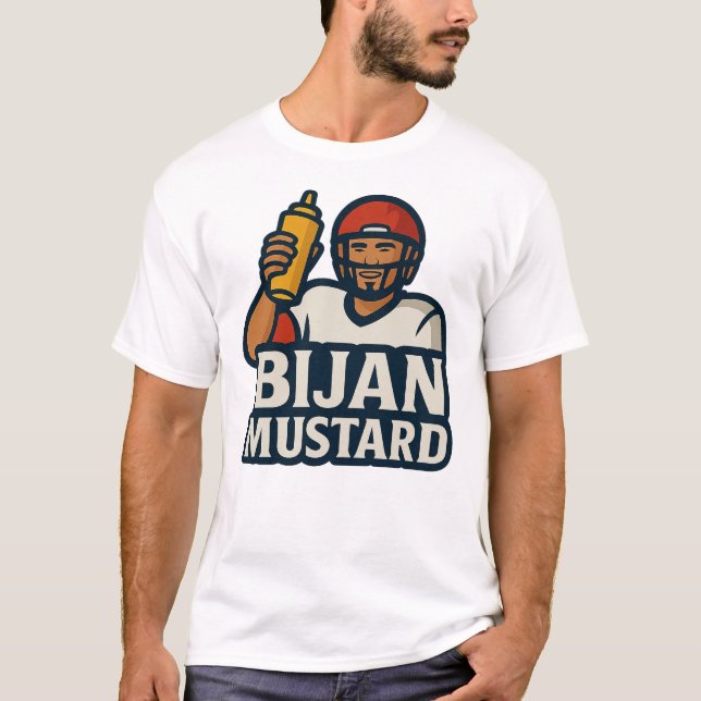 Camiseta SCFFL 2025 - Mostarda de Bijan (Frente)