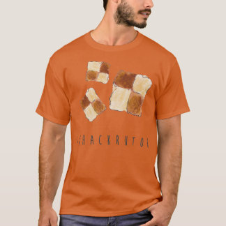 Camiseta Schackrutor chessboards suécia de fika fika biscoi