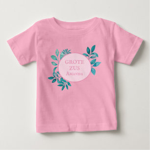 Camiseta Schattig Grote Zus aanpasbaar naam