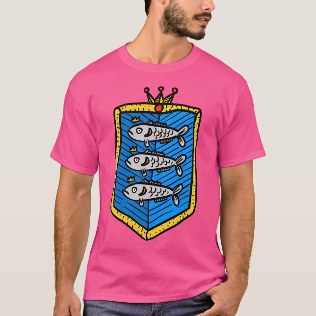 Camiseta Scheveningen Banner. Wapen. (Frente)