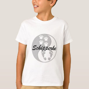 Camiseta schipperke de yang do yin