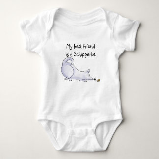Camiseta Schipperke Dog Cartoon